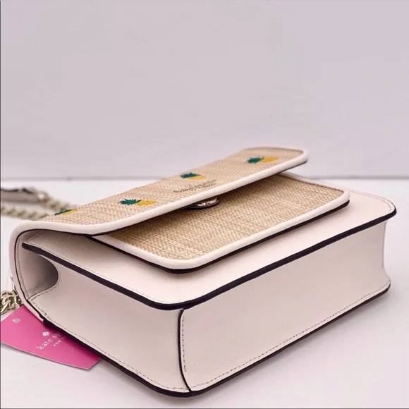 Kate Spade Remi Pineapple Flap Chain Crossbody Bag - Picture 10 of 10